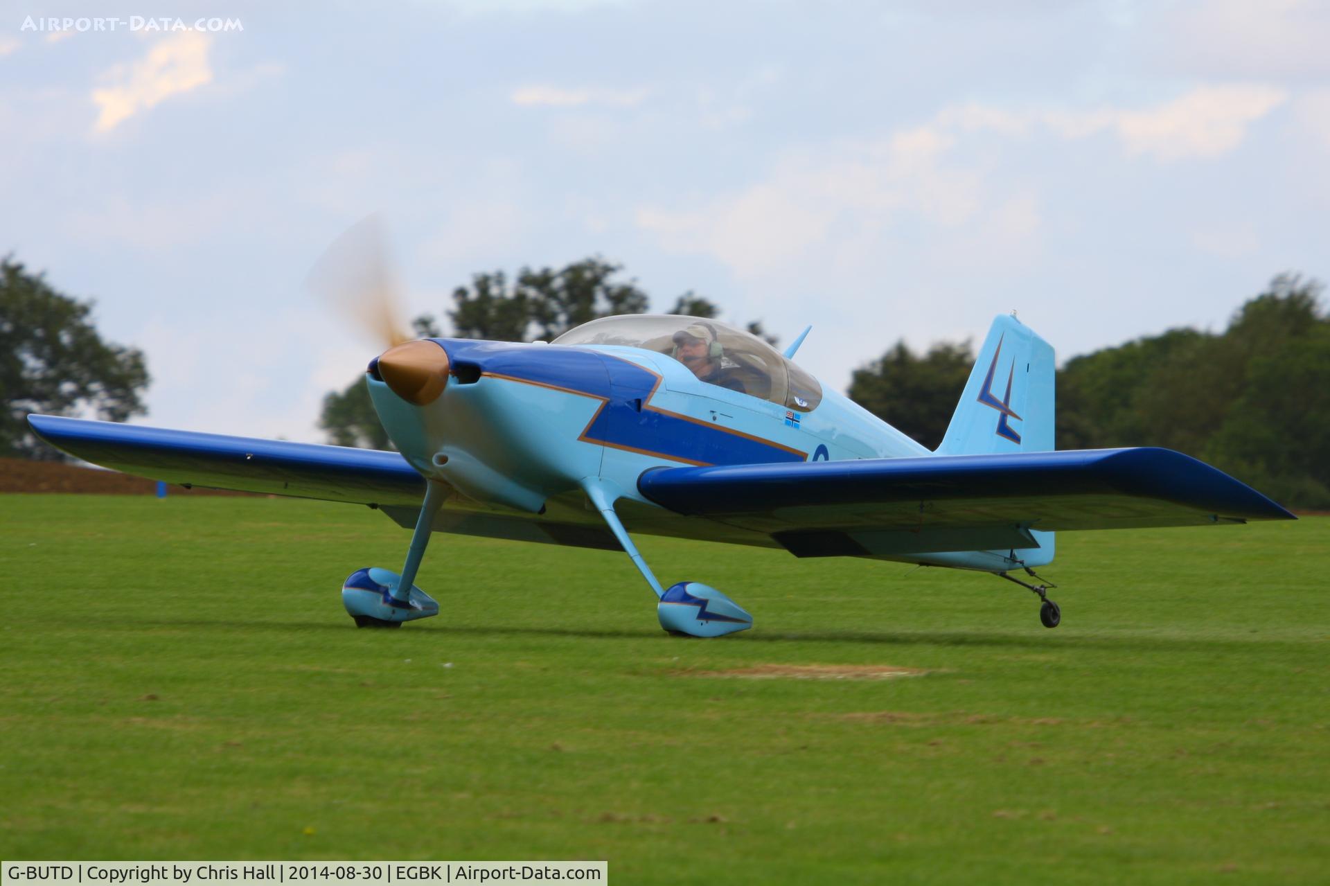 G-BUTD, 1993 Vans RV-6 C/N PFA 181-12152, at the LAA Rally 2014, Sywell
