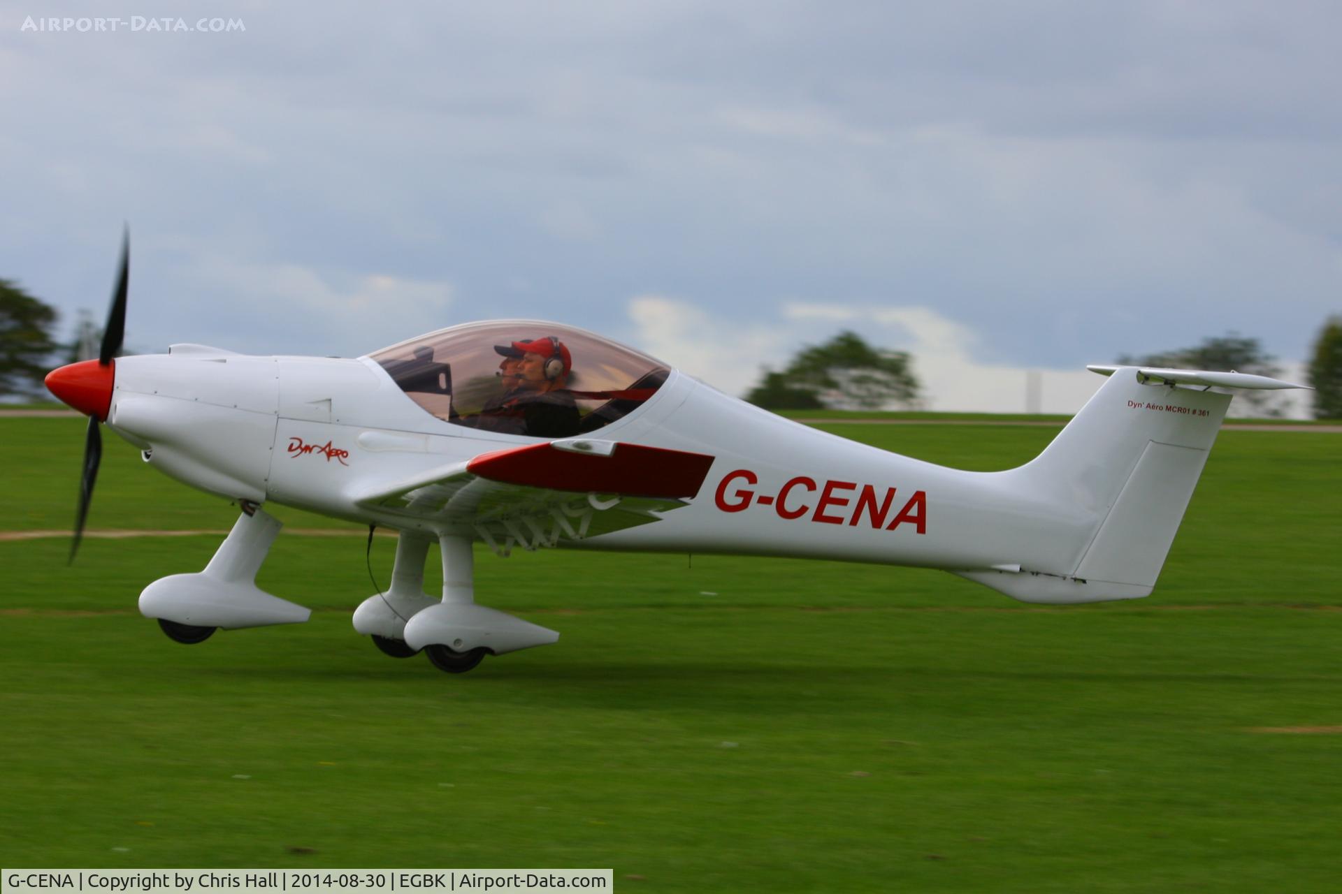 G-CENA, 2007 Dyn'Aero MCR-01 ULC Banbi C/N PFA 301B-14640, at the LAA Rally 2014, Sywell