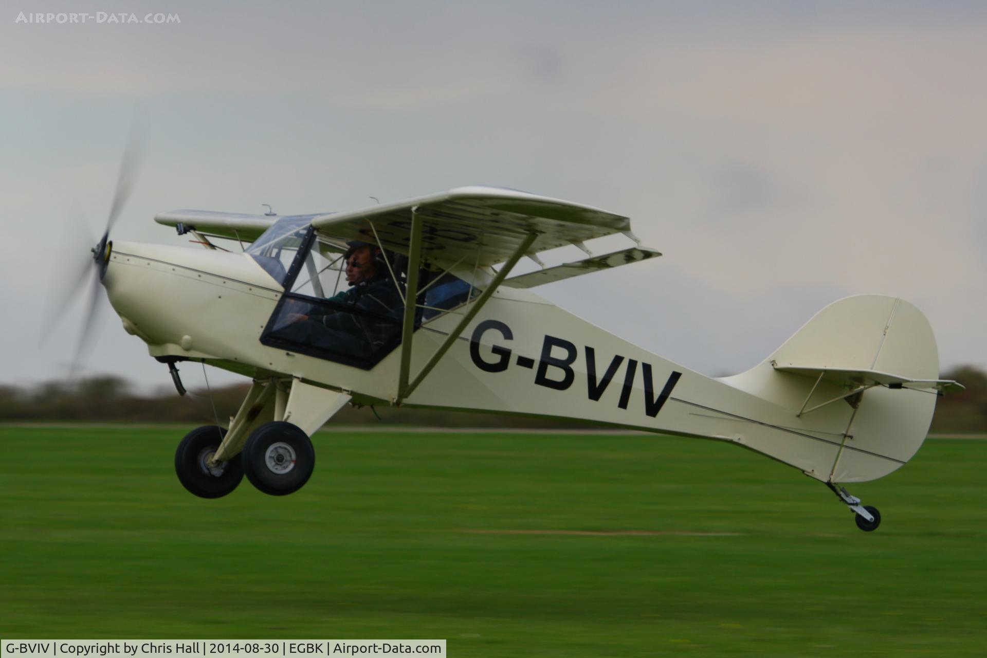 G-BVIV, 1995 Avid Speed Wing C/N PFA 189-12034, at the LAA Rally 2014, Sywell
