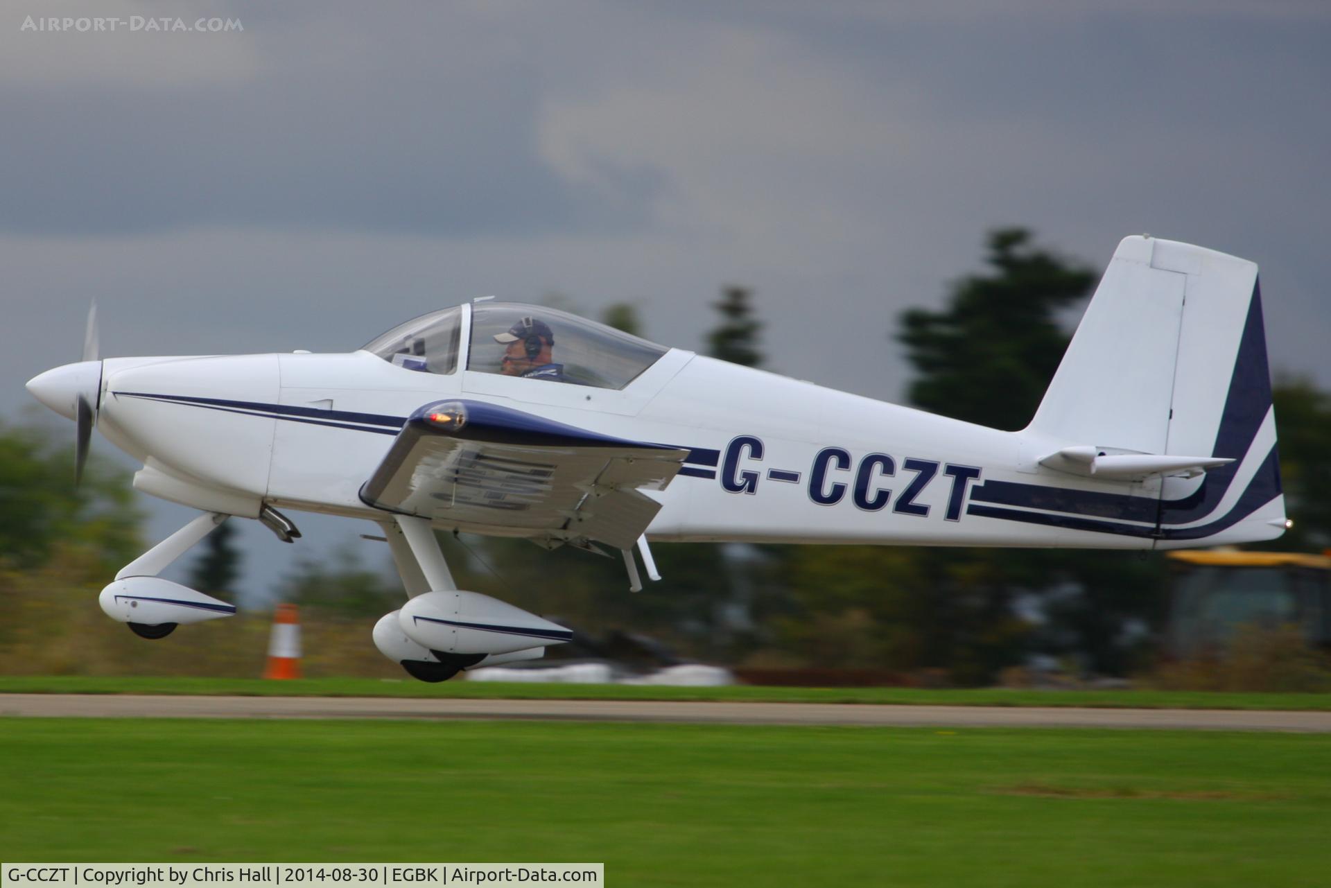 G-CCZT, 2004 Vans RV-9A C/N PFA 320-13777, at the LAA Rally 2014, Sywell