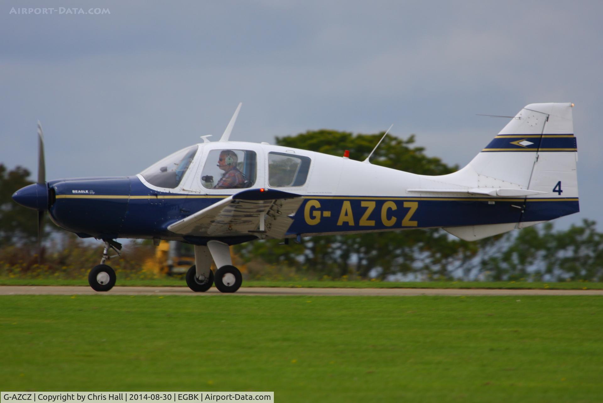 G-AZCZ, 1970 Beagle B-121 Pup Series 2 (Pup 150) C/N B121-167, at the LAA Rally 2014, Sywell
