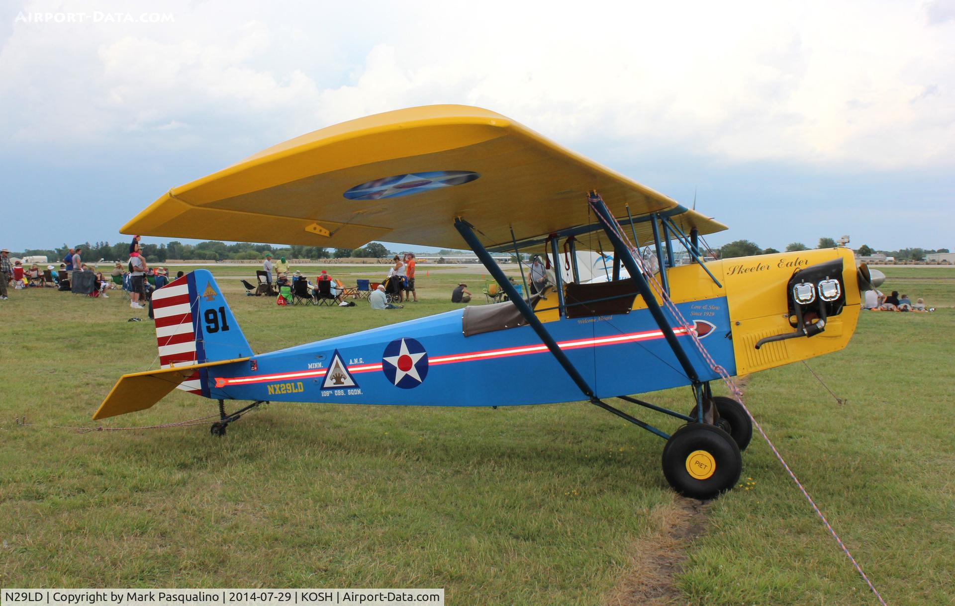 N29LD, 1988 Pietenpol Air Camper C/N D-193, Pietenpol Air Camper