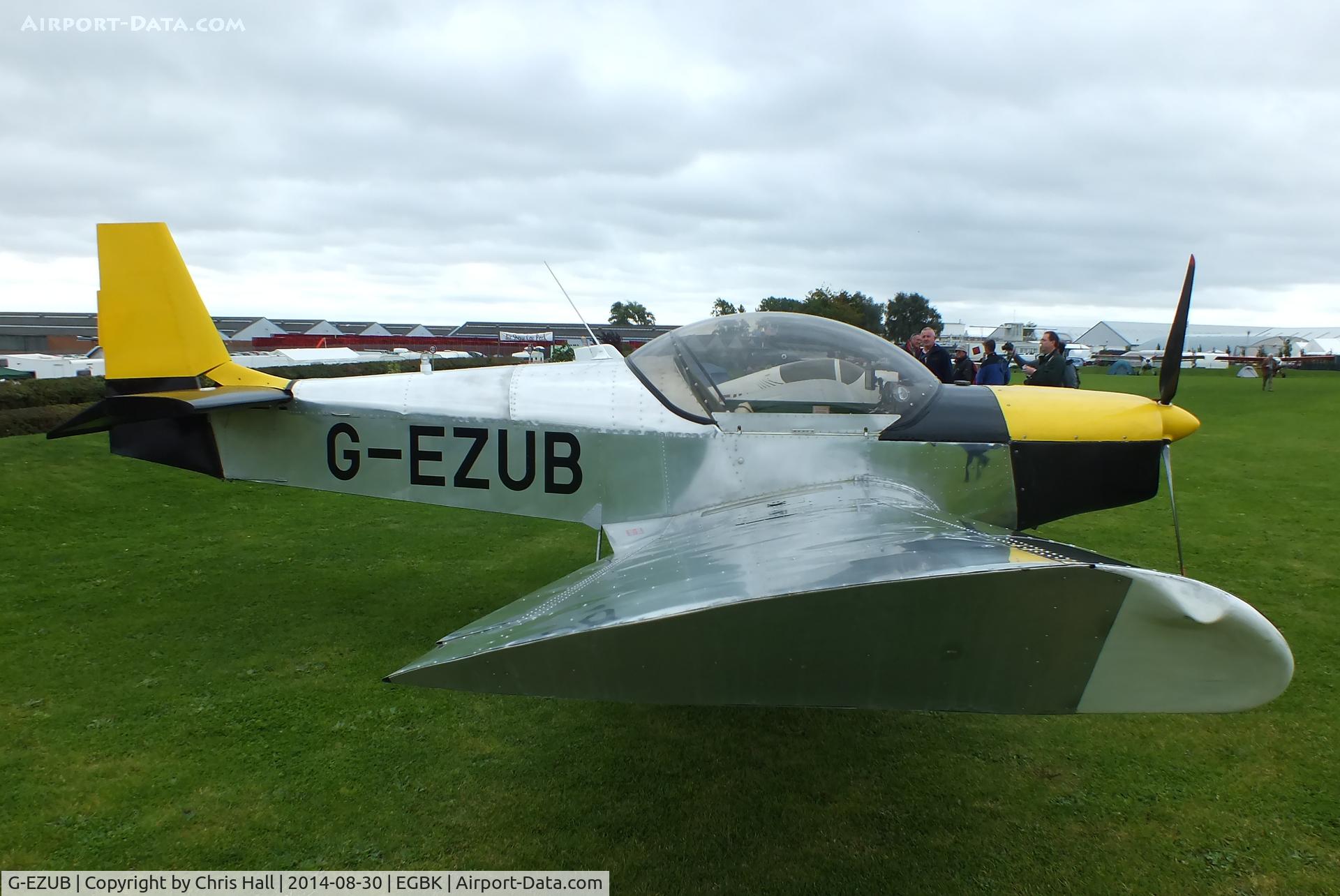 G-EZUB, 2004 Zenair CH-601 HD Zodiac C/N PFA 162-12765, at the LAA Rally 2014, Sywell