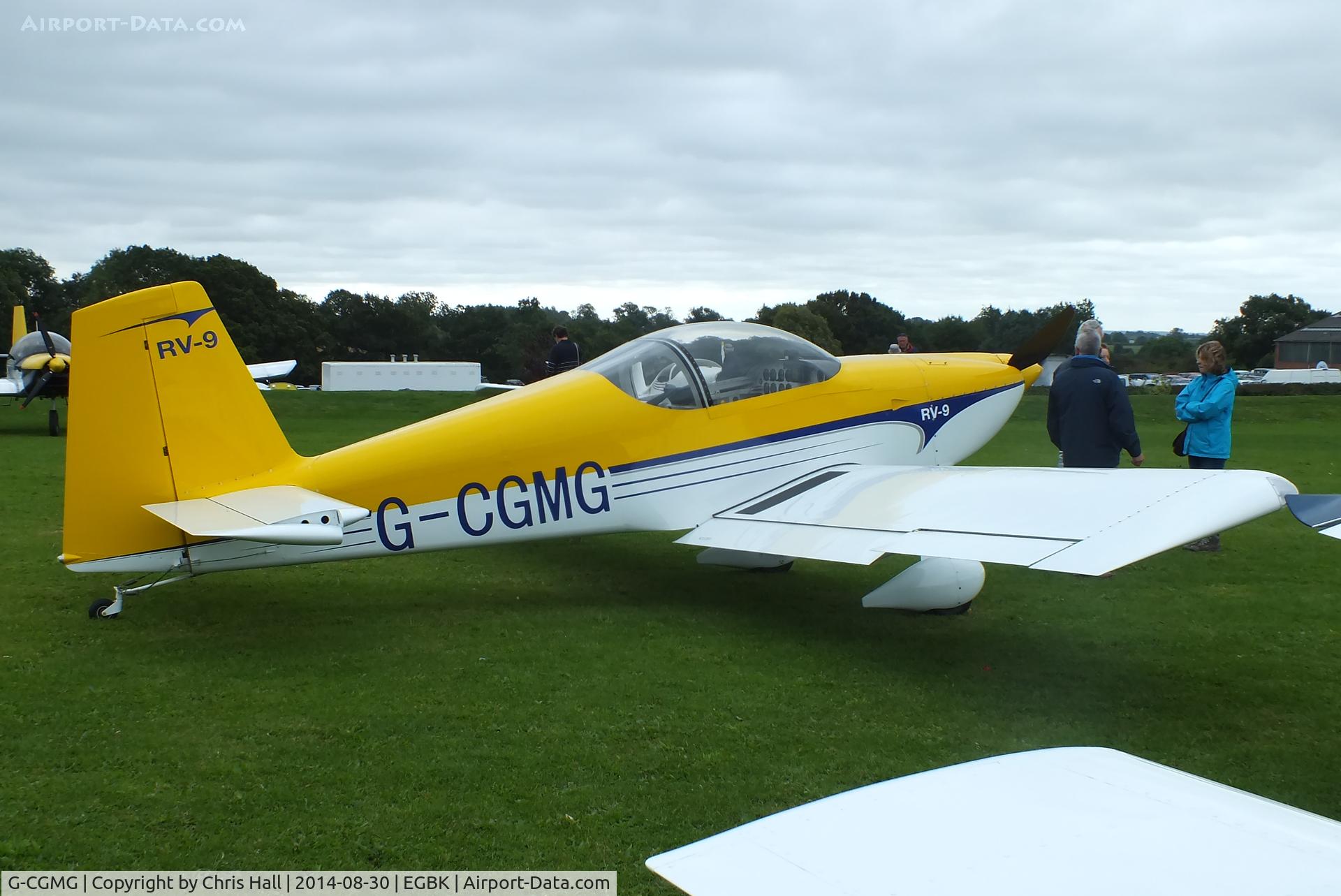 G-CGMG, 2012 Vans RV-9 C/N PFA 320-14488, at the LAA Rally 2014, Sywell