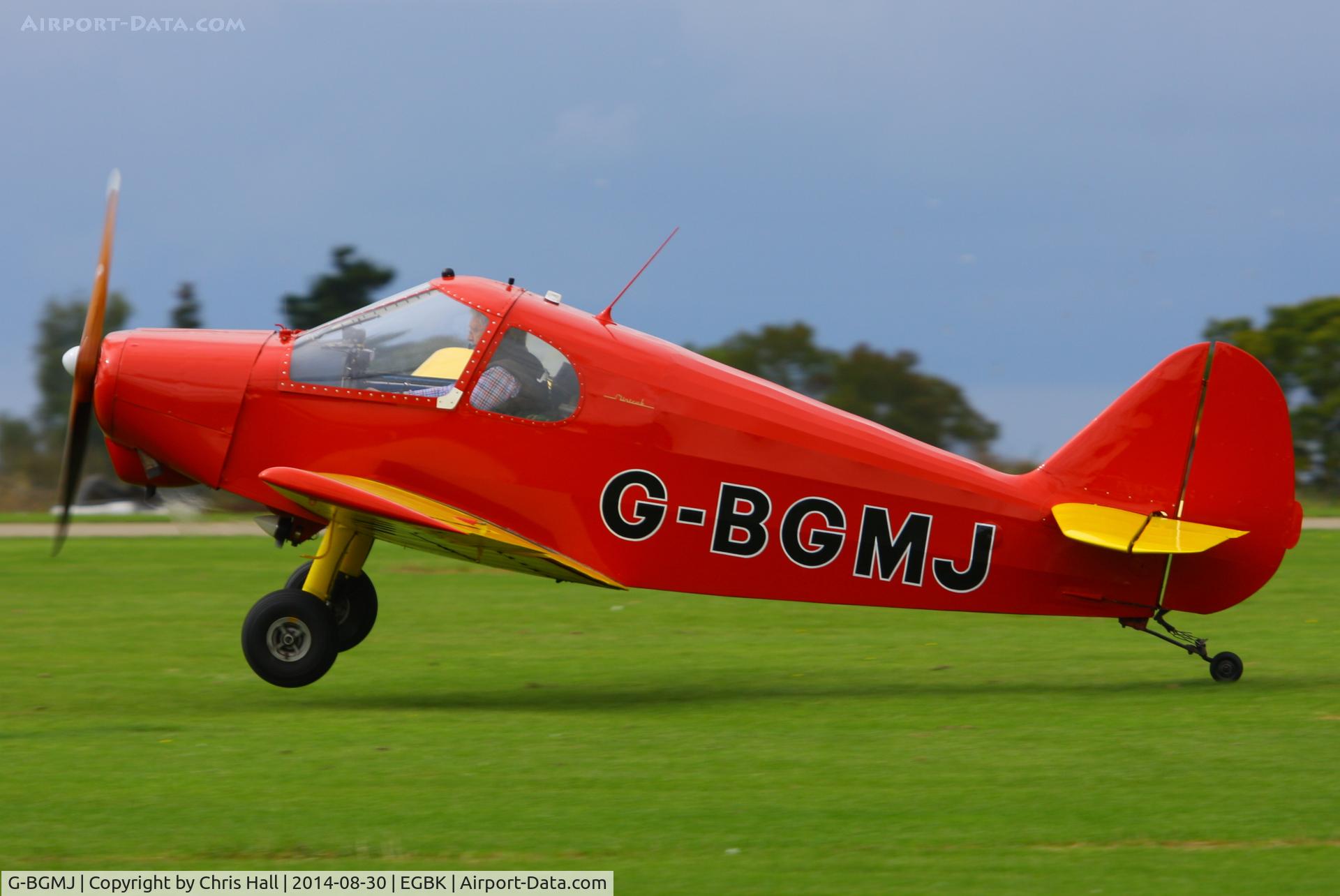 G-BGMJ, 1952 Gardan GY-201 Minicab C/N 12, at the LAA Rally 2014, Sywell