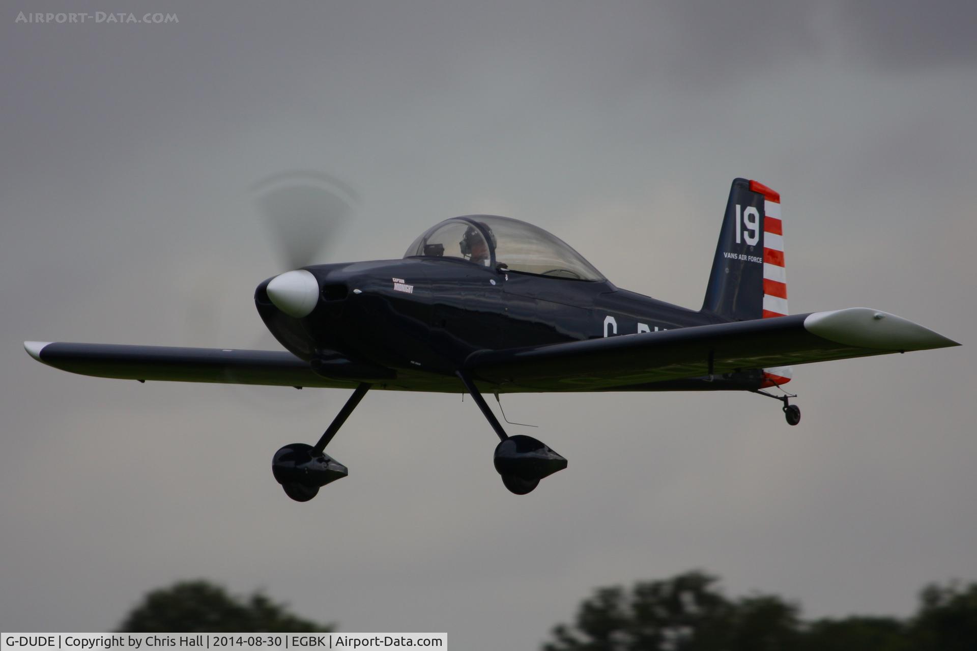 G-DUDE, 2004 Vans RV-8 C/N PFA 303-13246, at the LAA Rally 2014, Sywell