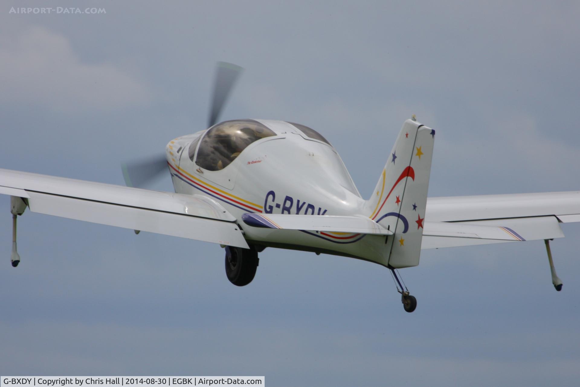G-BXDY, 1997 Europa Monowheel C/N PFA 247-12914, at the LAA Rally 2014, Sywell
