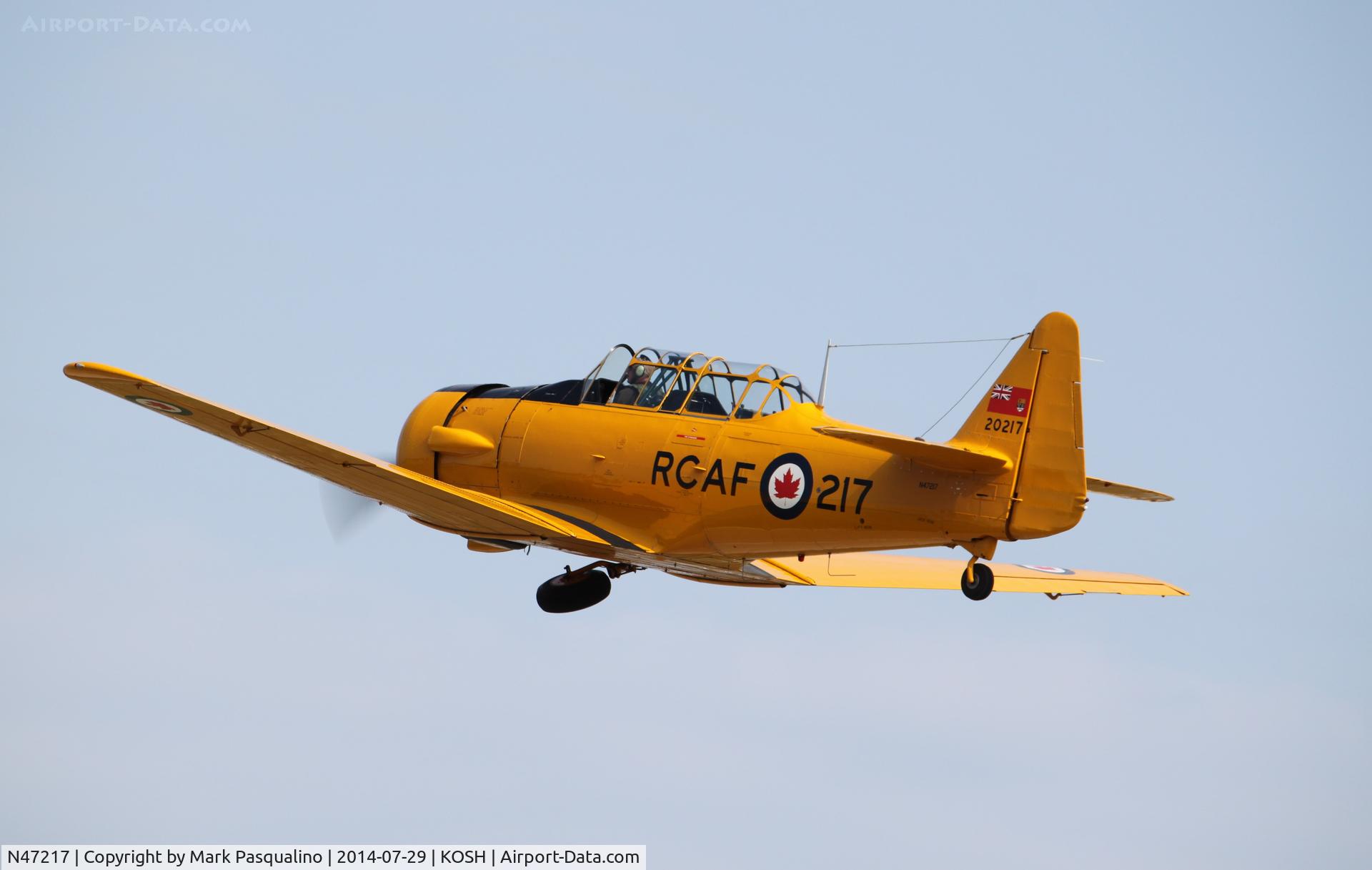N47217, 1951 Canadian Car & Foundry Harvard MK IV C/N CCF4-8, Harvard MK IV