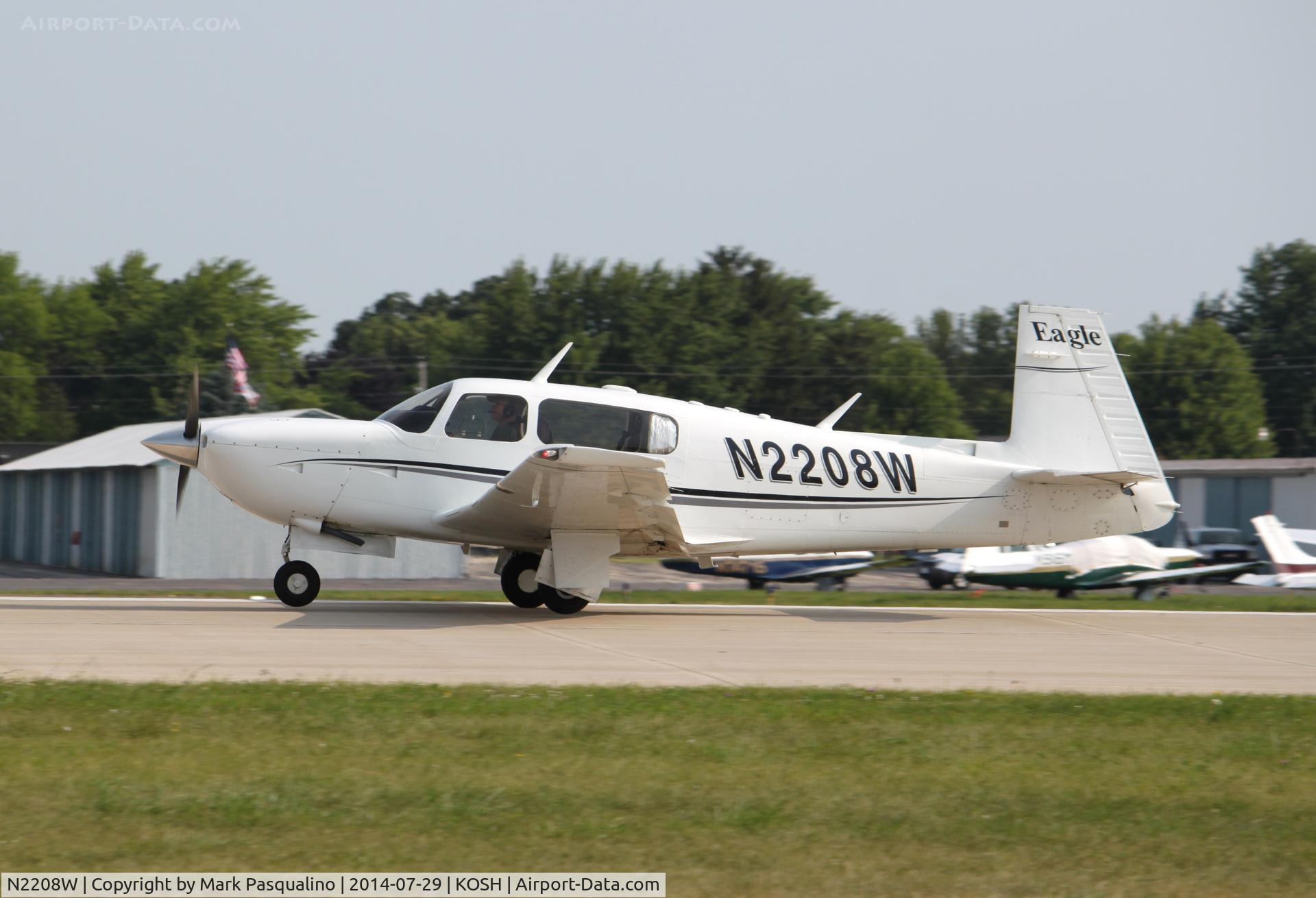 N2208W, 2000 Mooney M20S Eagle C/N 30-0048, Mooney M20S