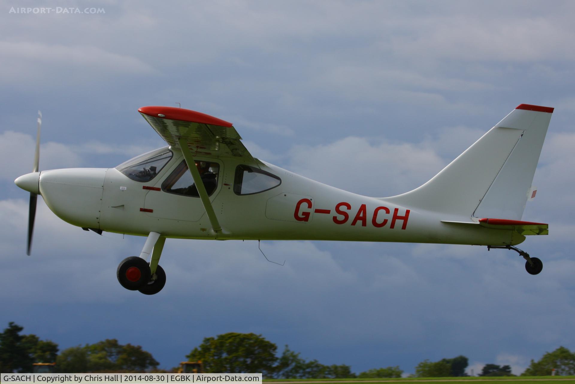 G-SACH, 2002 Stoddard-Hamilton Glastar C/N PFA 295-13088, at the LAA Rally 2014, Sywell