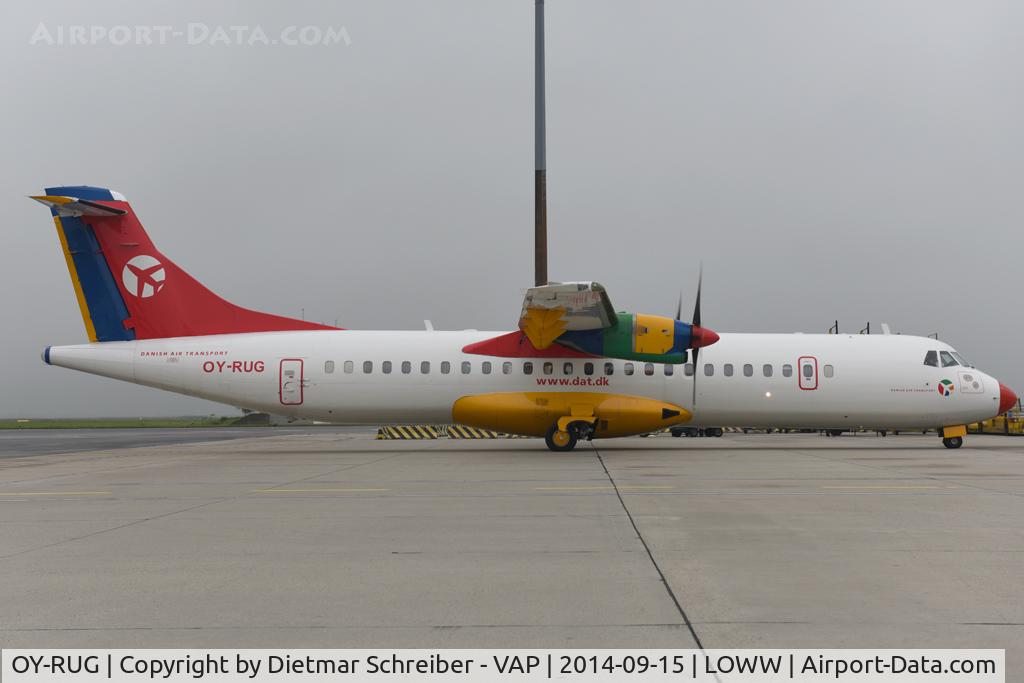OY-RUG, 1998 ATR 72-202 C/N 509, Danish Air Transport ATR72