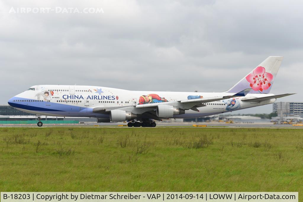 B-18203, Boeing 747-409 C/N 28711, China Airlines Boeing 747-400