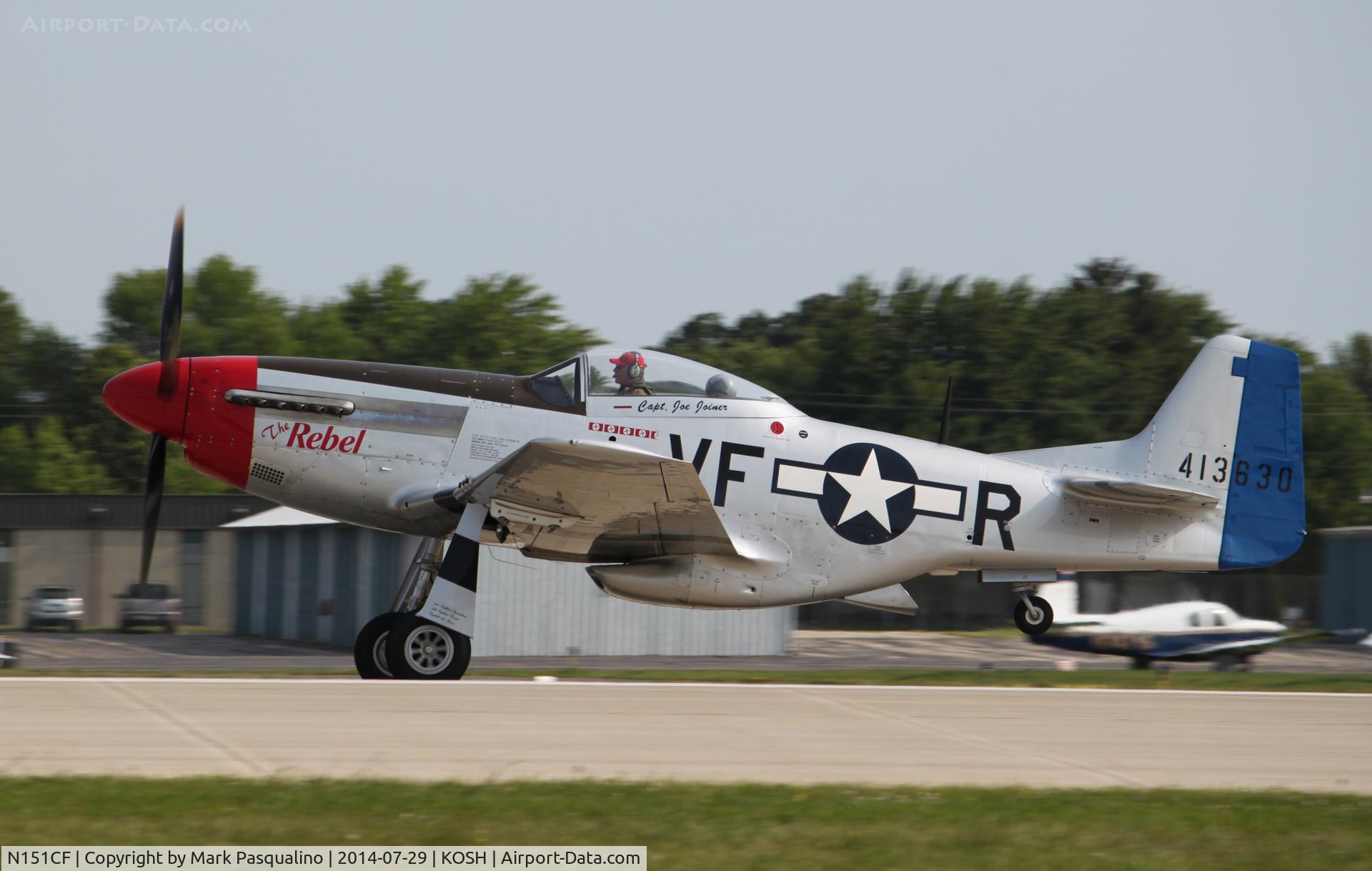 N151CF, 1944 North American P-51D Mustang C/N 44-84933N, North American P-51D