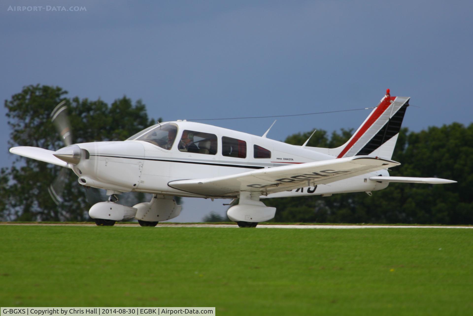 G-BGXS, 1979 Piper PA-28-236 Dakota Dakota C/N 28-7911198, at the LAA Rally 2014, Sywell
