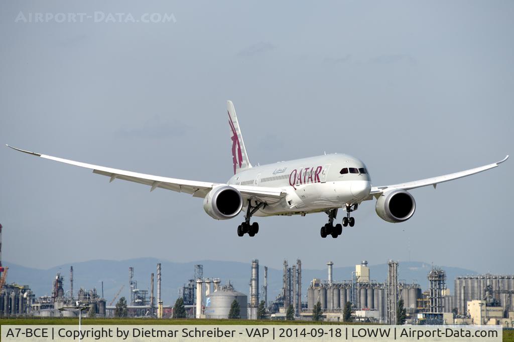 A7-BCE, 2013 Boeing 787-8 Dreamliner C/N 38323, Qatar Airways Boeing 787-8