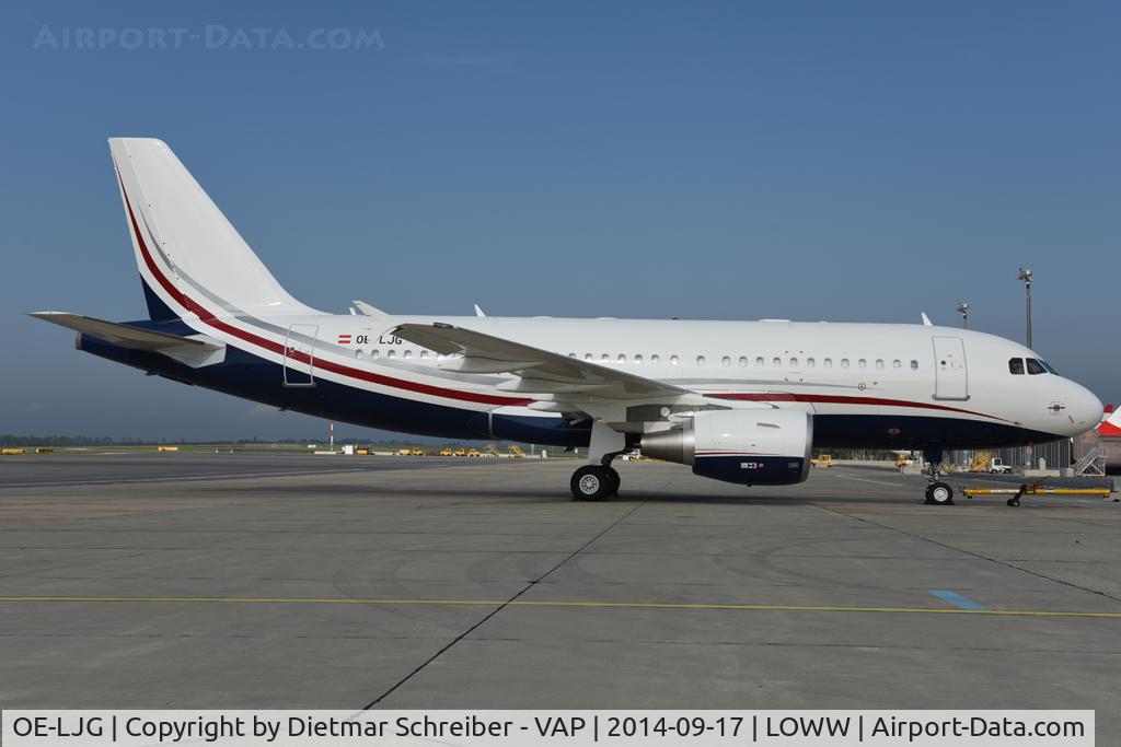 OE-LJG, 2010 Airbus ACJ319 (A319-115/CJ) C/N 4353, Airbus A319