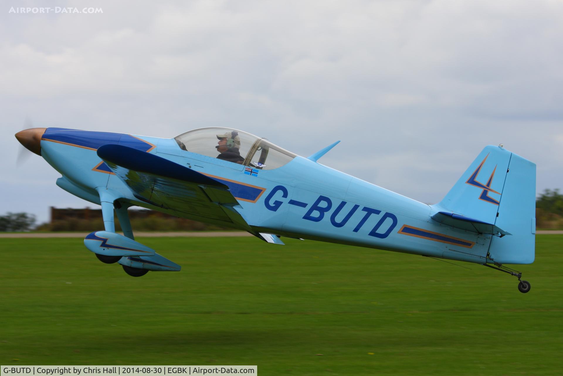 G-BUTD, 1993 Vans RV-6 C/N PFA 181-12152, at the LAA Rally 2014, Sywell