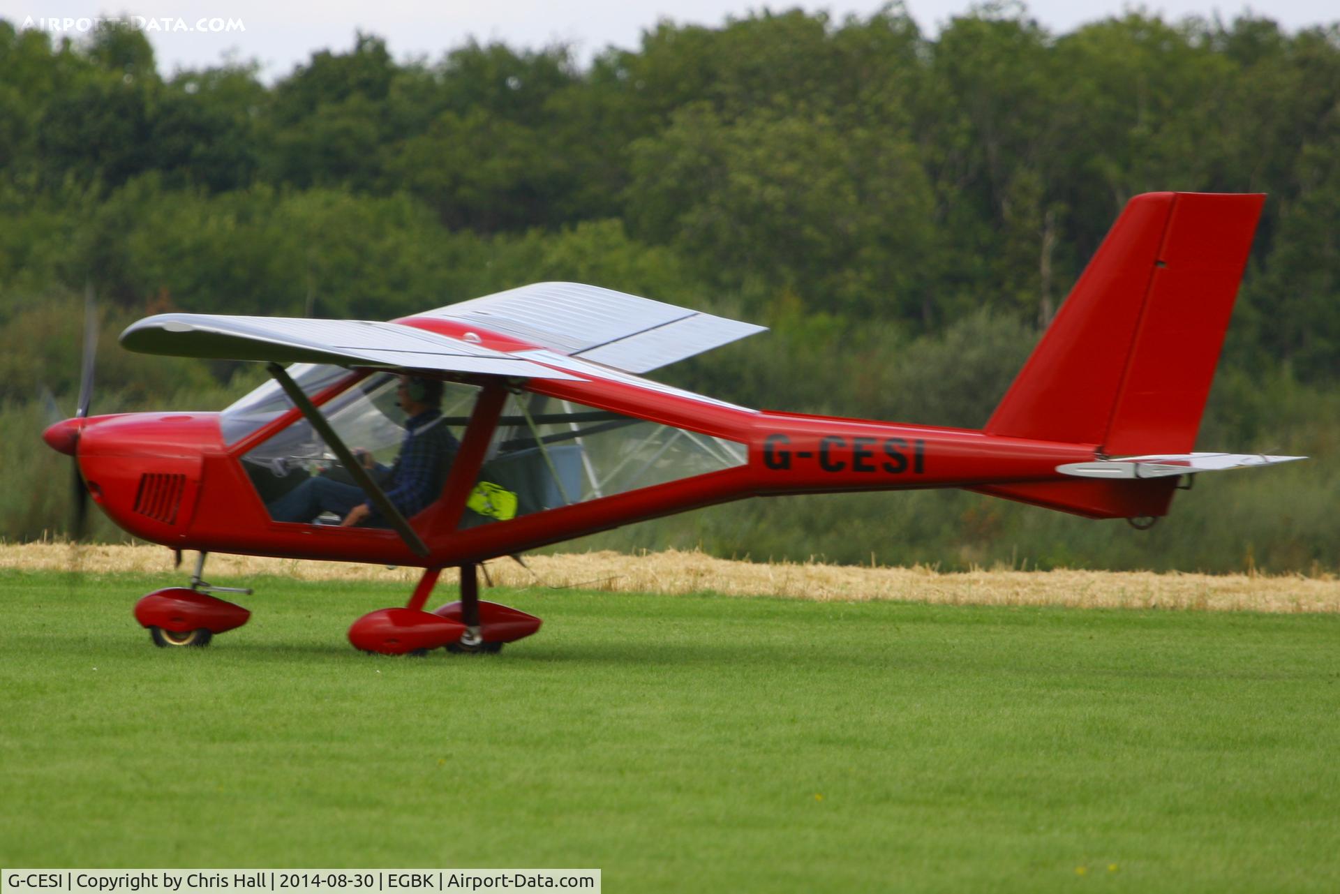 G-CESI, 2007 Aeroprakt A-22L Foxbat C/N PFA 317A-14643, at the LAA Rally 2014, Sywell