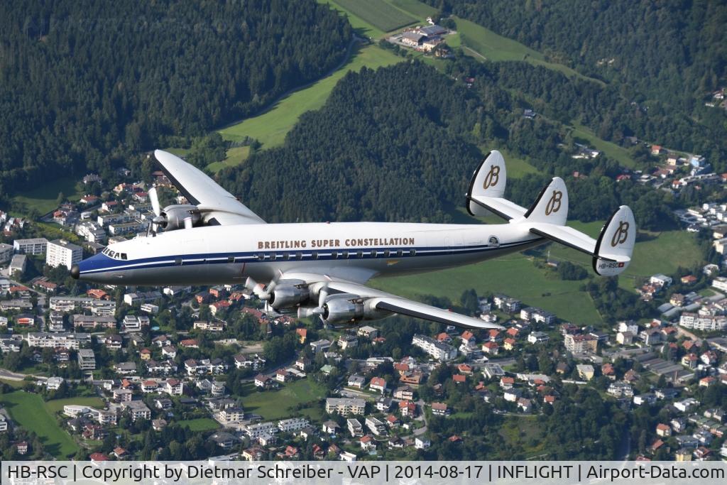 HB-RSC, 1955 Lockheed C-121C Super Constellation (L-1049F) C/N 1049F-4175, SCFA L1049