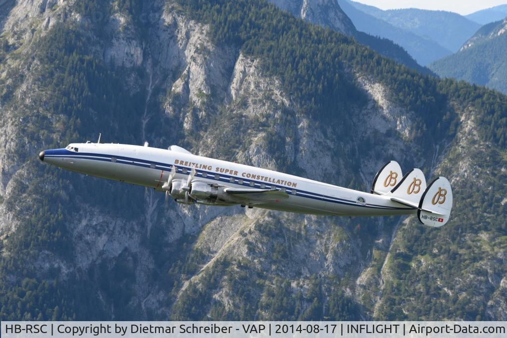 HB-RSC, 1955 Lockheed C-121C Super Constellation (L-1049F) C/N 1049F-4175, SCFA L1049