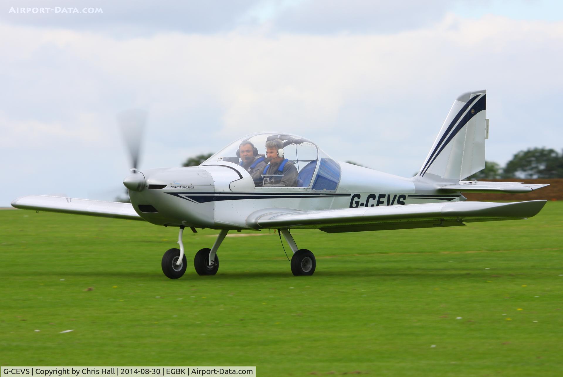 G-CEVS, 2007 Cosmik EV-97 TeamEurostar UK C/N 3102, at the LAA Rally 2014, Sywell