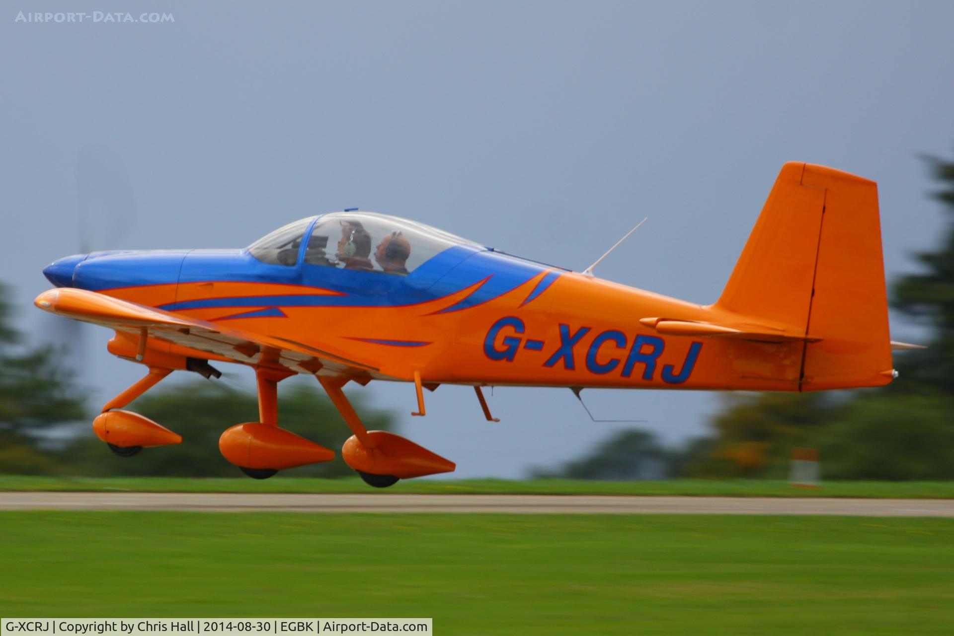 G-XCRJ, 2011 Vans RV-9A C/N PFA 320-14333, at the LAA Rally 2014, Sywell