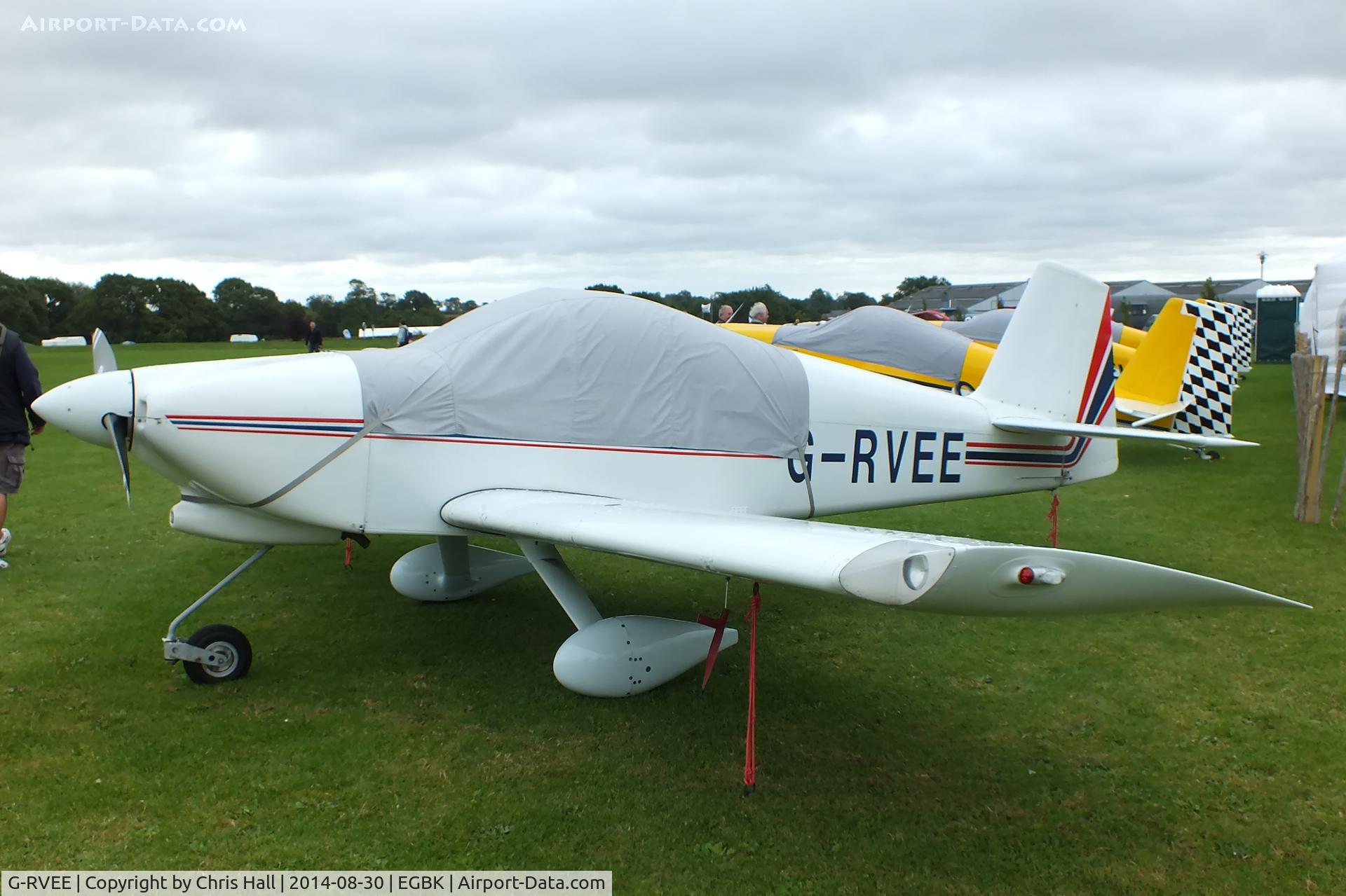 G-RVEE, 1992 Van's RV-6A C/N PFA 181-12262, at the LAA Rally 2014, Sywell