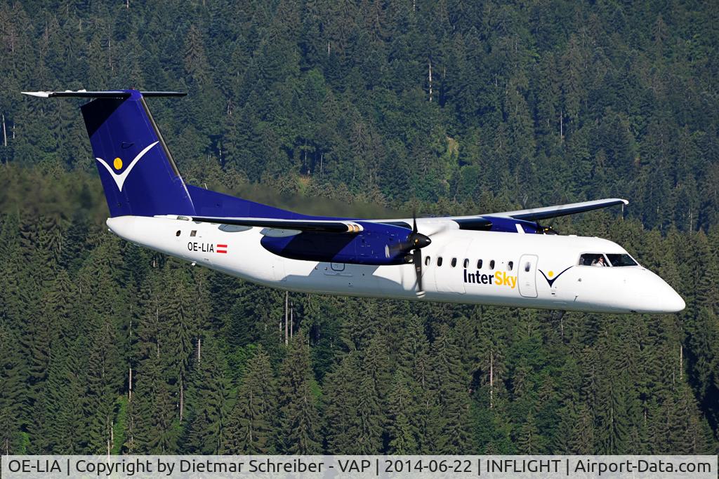OE-LIA, 1997 De Havilland Canada DHC-8-314 Dash 8 C/N 505, Intersky Dash 8-300