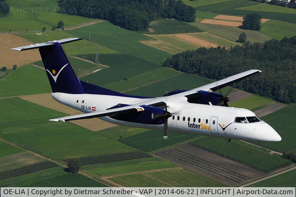 OE-LIA, 1997 De Havilland Canada DHC-8-314 Dash 8 C/N 505, Intersky Dash 8-300