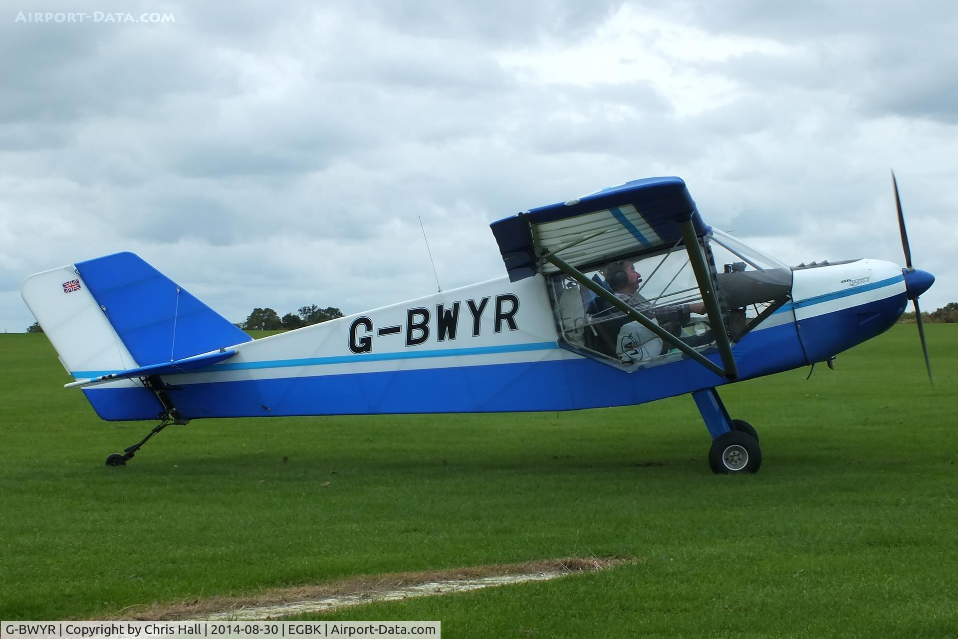 G-BWYR, 1996 Rans S-6-116 Coyote II C/N PFA 204A-13058, at the LAA Rally 2014, Sywell