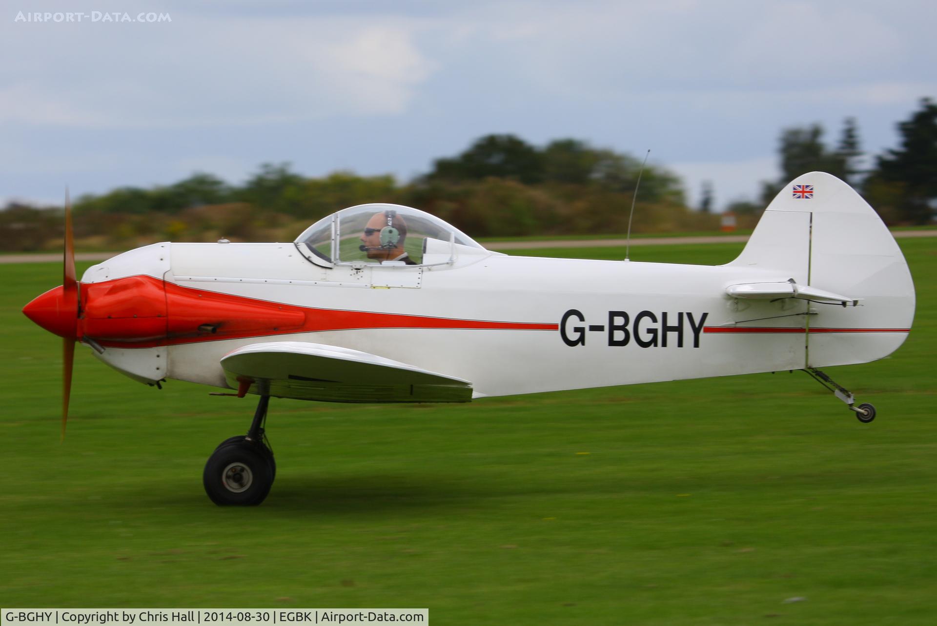 G-BGHY, 1986 Taylor Monoplane C/N PFA 1455, at the LAA Rally 2014, Sywell