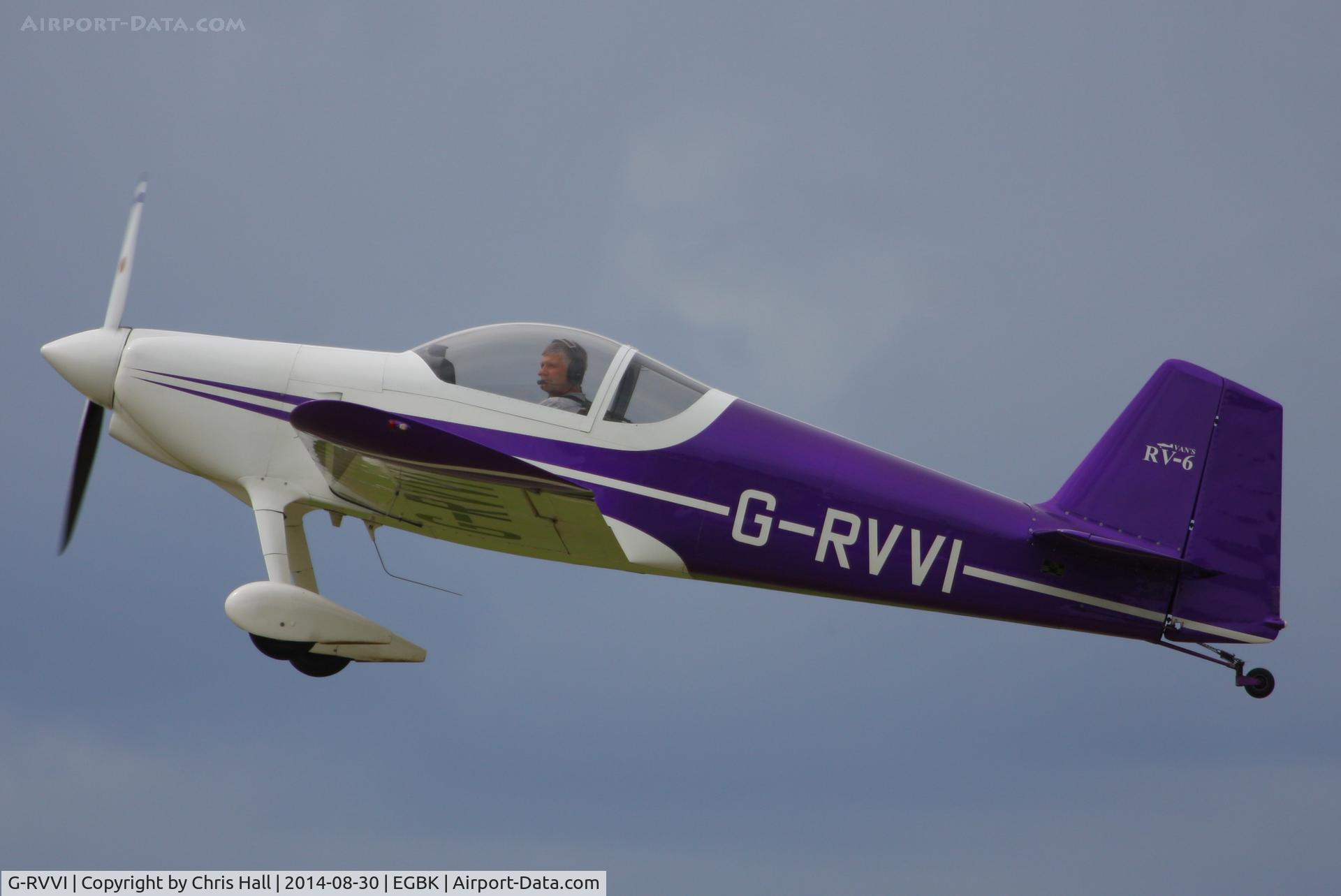 G-RVVI, 2000 Vans RV-6 C/N PFA 181-12418, at the LAA Rally 2014, Sywell