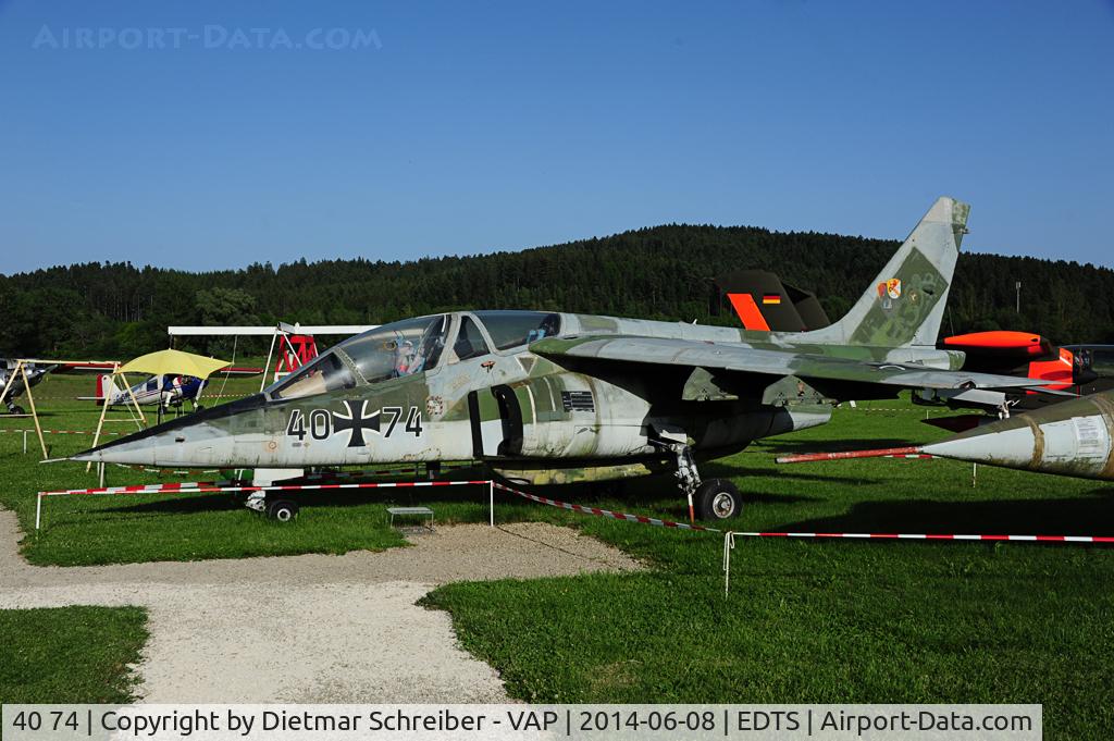 40 74, Dassault-Dornier Alpha Jet A C/N 0074, Alpha Jet