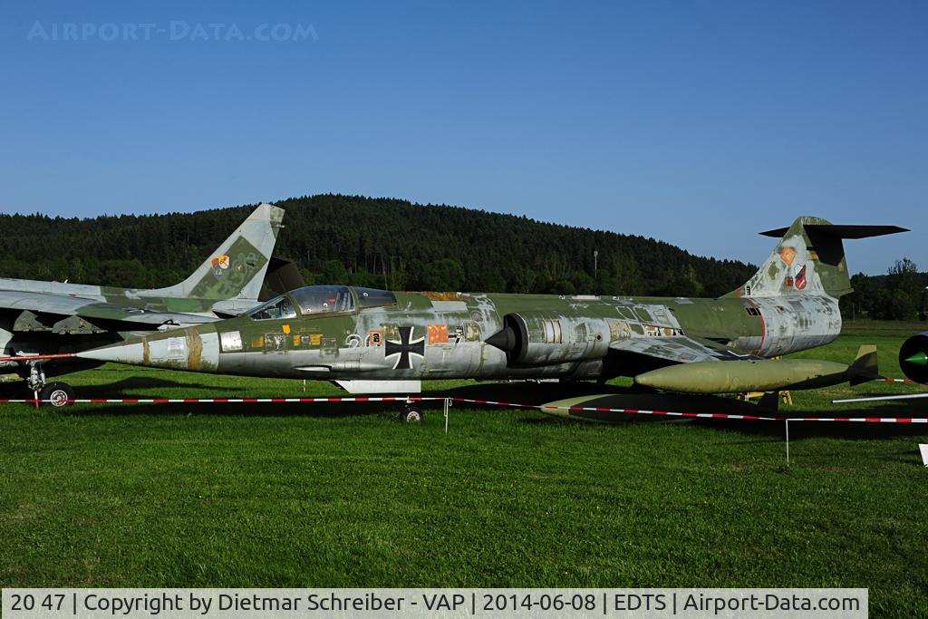 20 47, Lockheed F-104G Starfighter C/N 683-2055, Starfighter