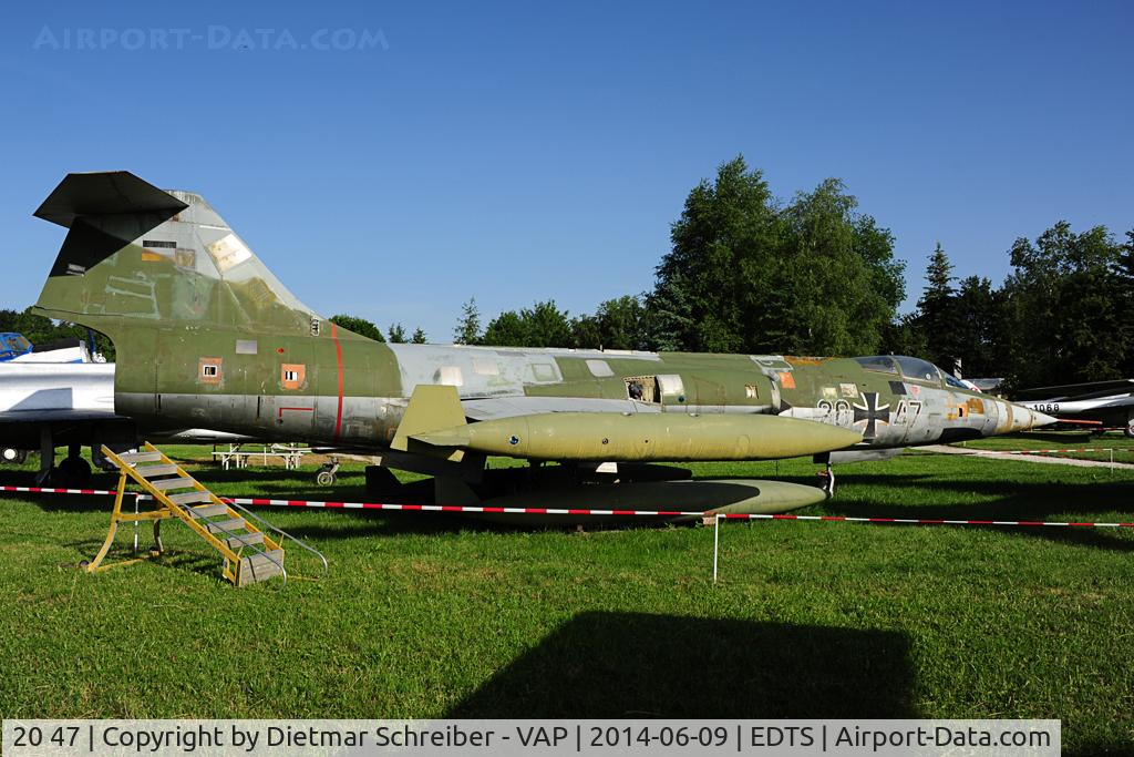 20 47, Lockheed F-104G Starfighter C/N 683-2055, Starfighter