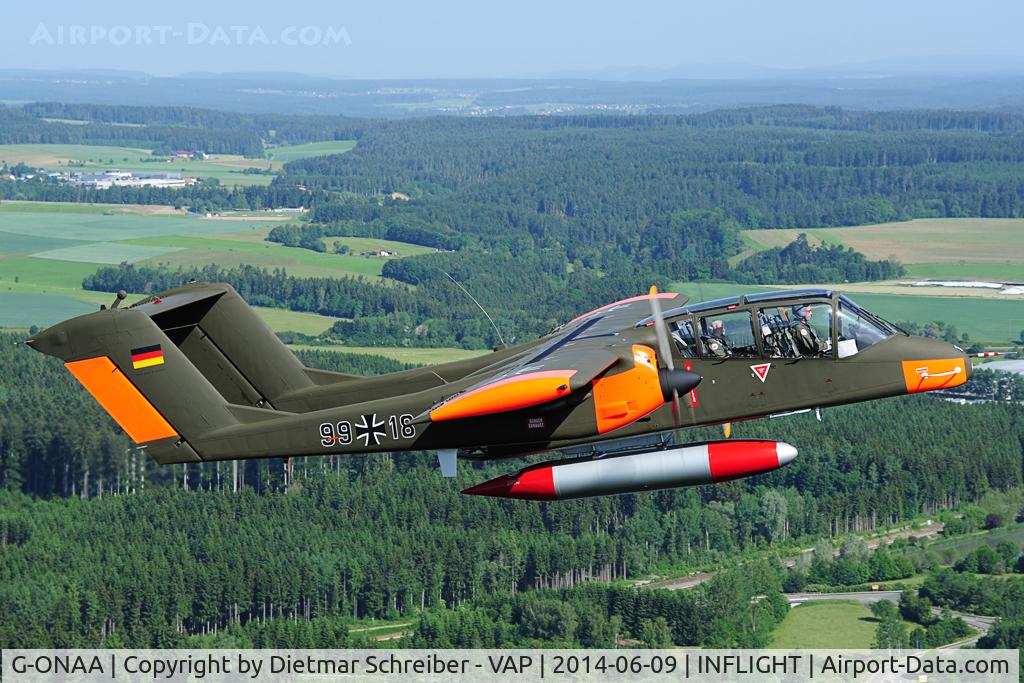 G-ONAA, 1971 North American OV-10B Bronco C/N 338-3, Bronco