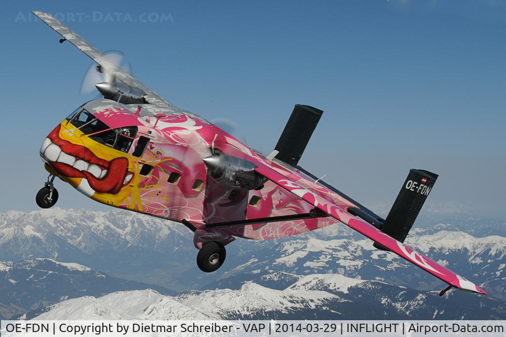 OE-FDN, 1979 Short SC-7 Skyvan 3M-400 C/N SH.1964, Pink Aviation Skyvan