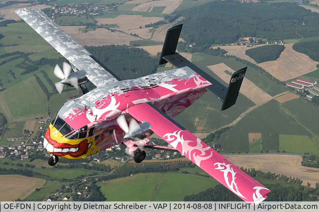 OE-FDN, 1979 Short SC-7 Skyvan 3M-400 C/N SH.1964, Pink Aviation Skyvan