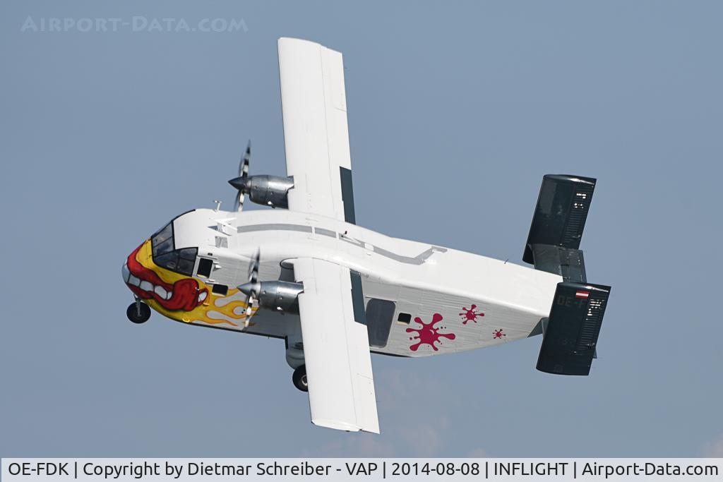 OE-FDK, 1972 Short SC-7 Skyvan 3A-100 C/N SH.1901, Pink Aviation Skyvan