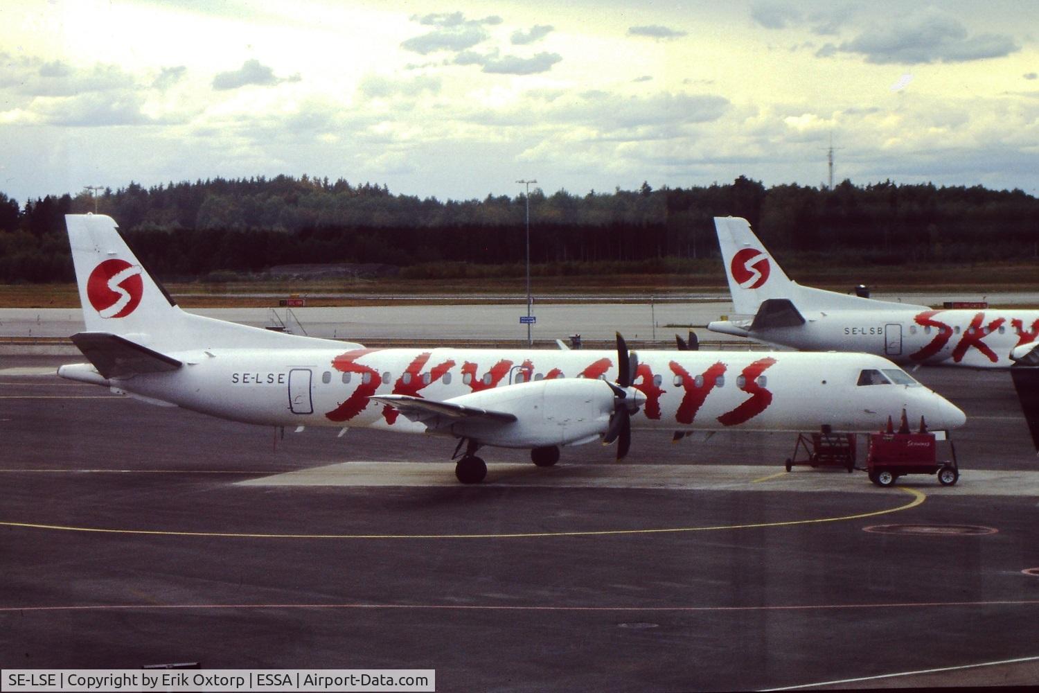 SE-LSE, 1997 Saab 2000 C/N 2000-046, SE-LSE in ARN 2007-07