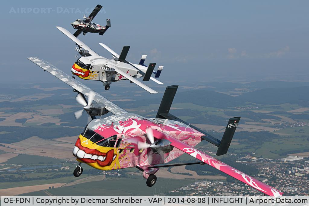 OE-FDN, 1979 Short SC-7 Skyvan 3M-400 C/N SH.1964, Pink Aviation Skyvan