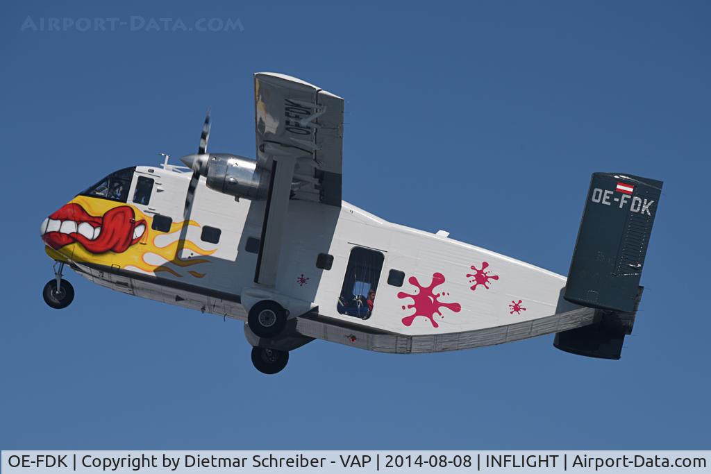 OE-FDK, 1972 Short SC-7 Skyvan 3A-100 C/N SH.1901, Pink Aviation Skyvan