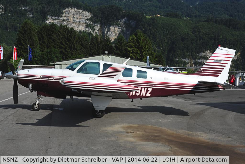 N5NZ, 1979 Beech A36 Bonanza 36 C/N E-1579, Beech A36
