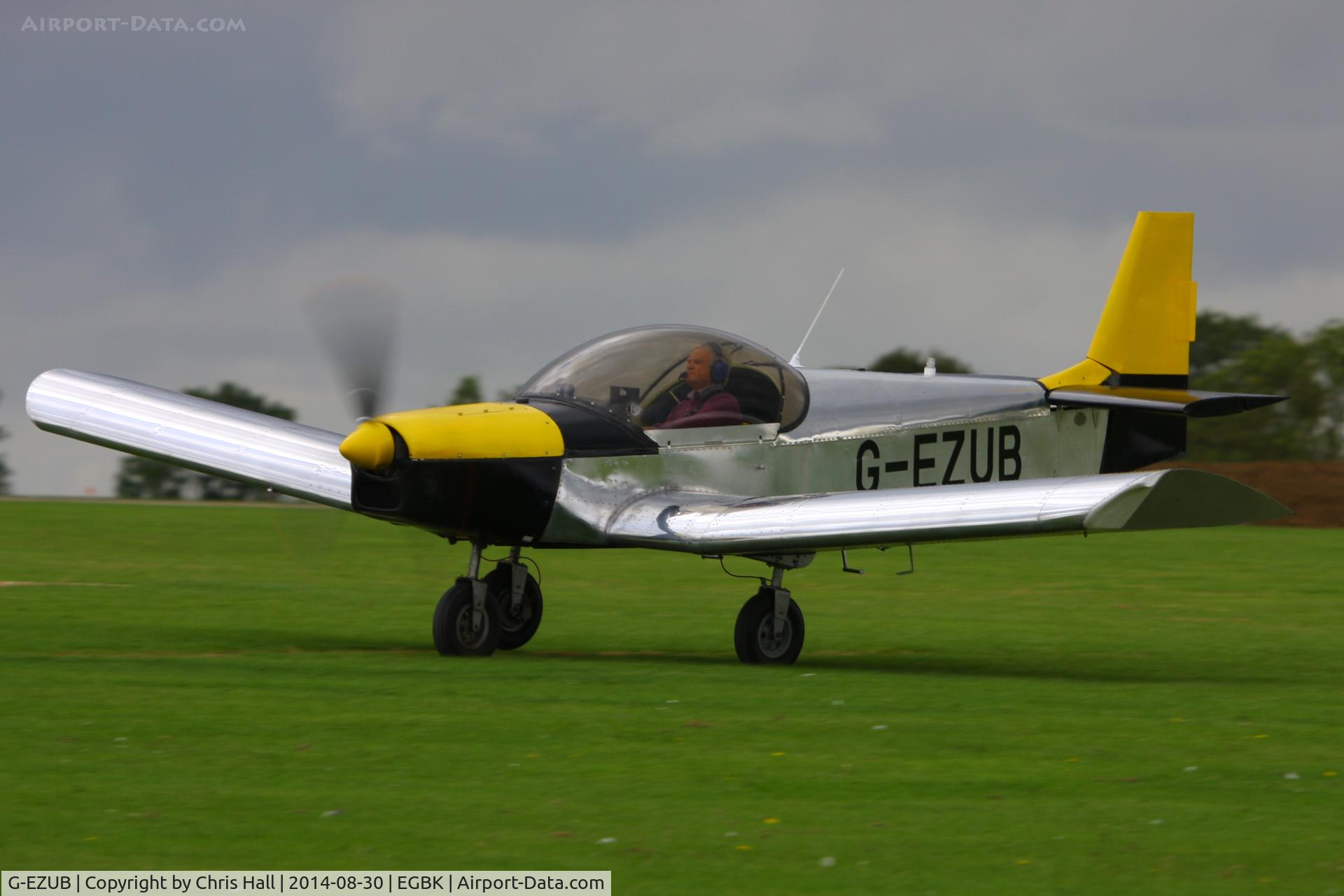G-EZUB, 2004 Zenair CH-601 HD Zodiac C/N PFA 162-12765, at the LAA Rally 2014, Sywell