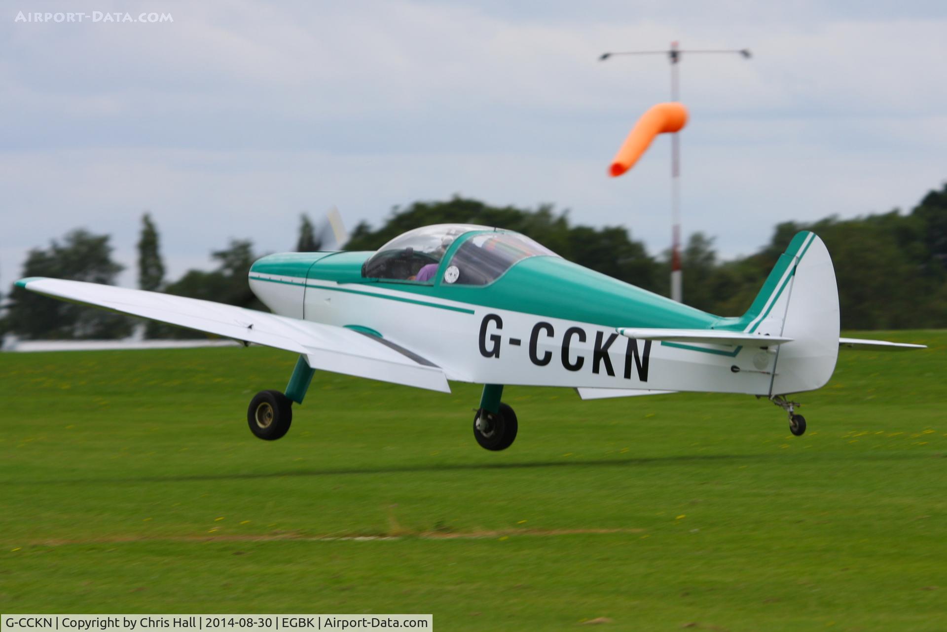 G-CCKN, 2006 Nicollier HN-700 Menestrel II C/N PFA 217-13943, at the LAA Rally 2014, Sywell