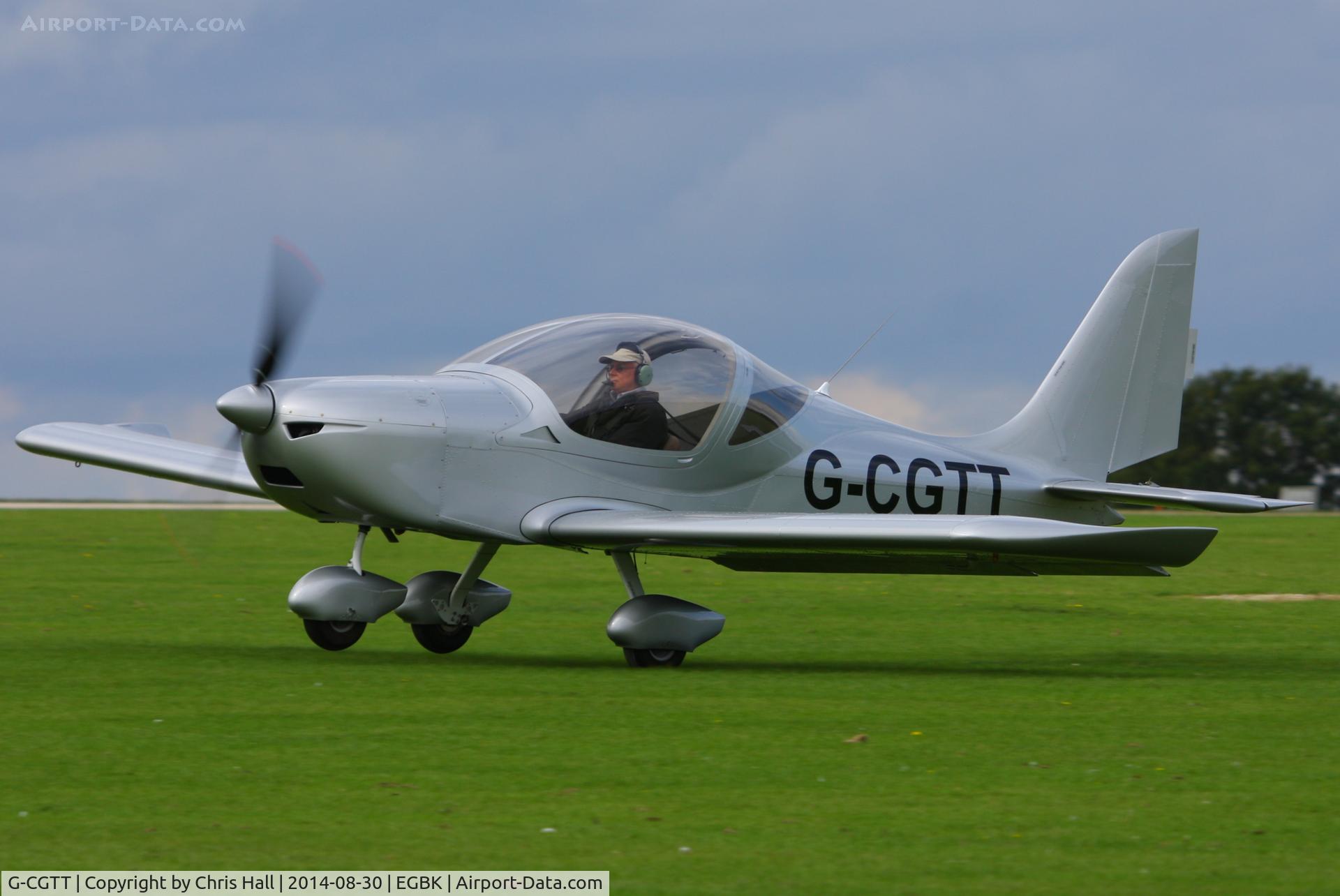 G-CGTT, 2011 Aerotechnik EV-97 Eurostar SL C/N LAA315B-14985, at the LAA Rally 2014, Sywell