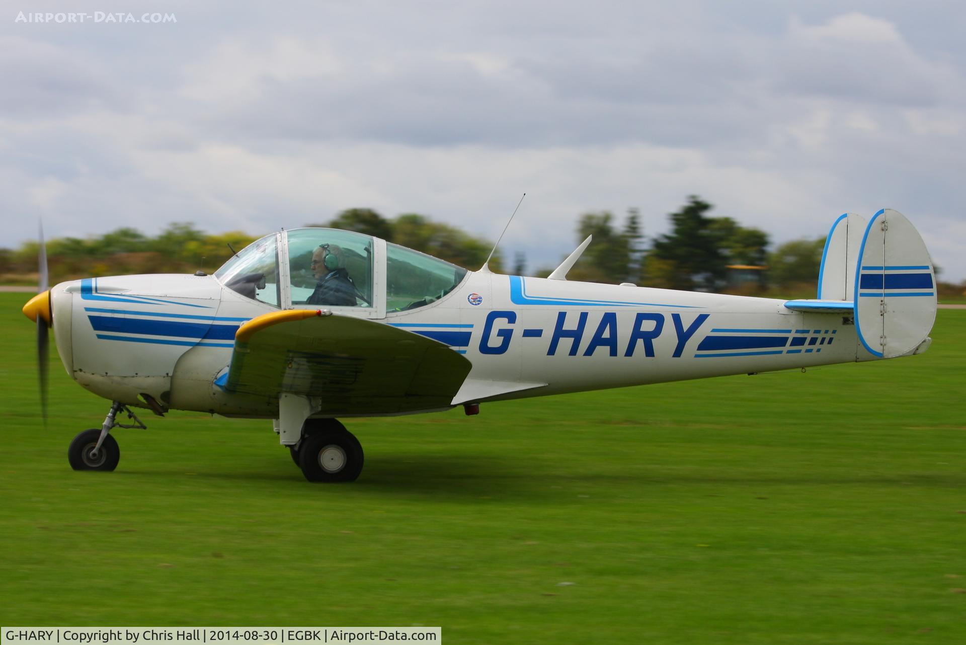 G-HARY, 1966 Alon A-2 Aircoupe C/N A-188, at the LAA Rally 2014, Sywell