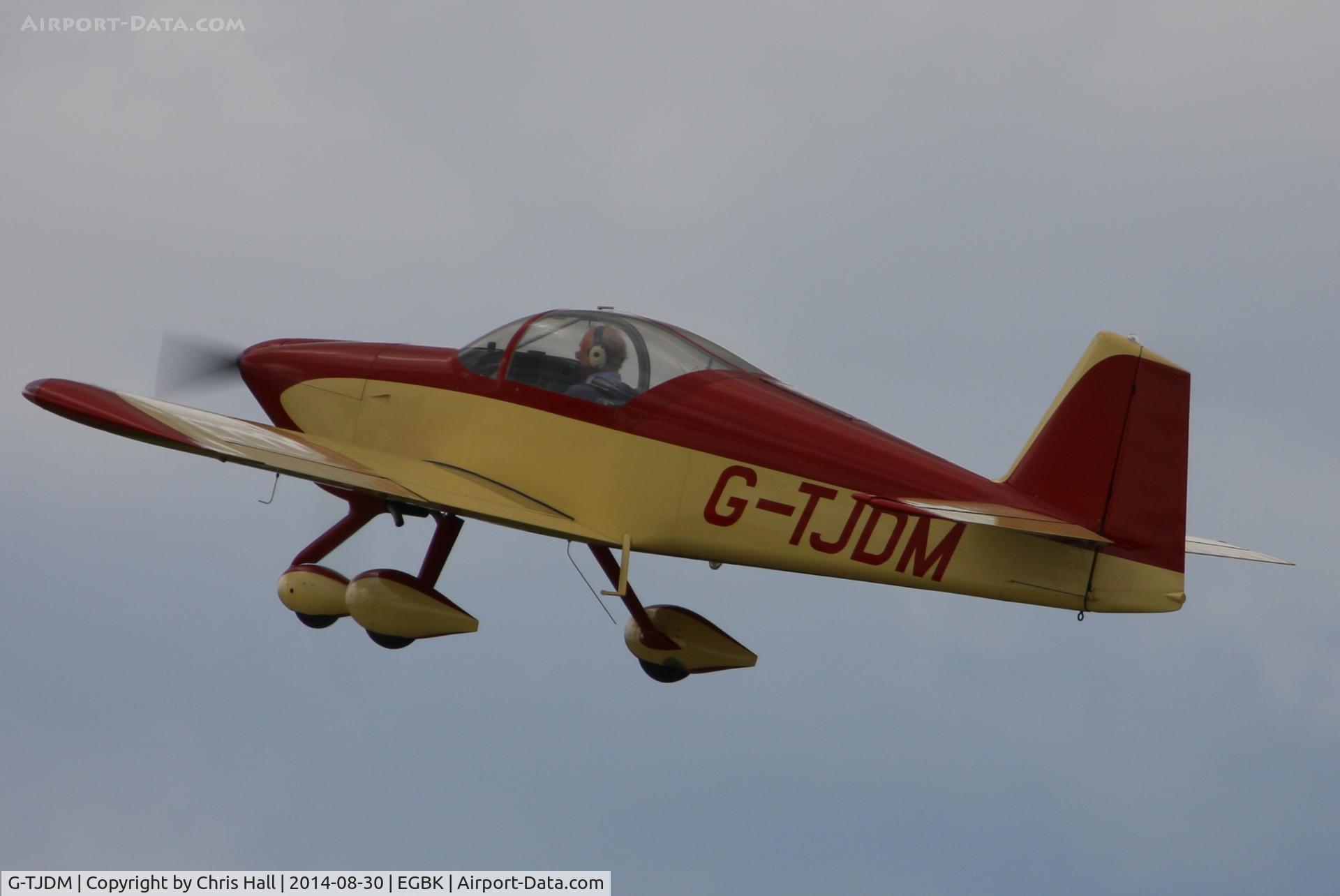 G-TJDM, 2007 Vans RV-6A C/N PFA 181A-13370, at the LAA Rally 2014, Sywell