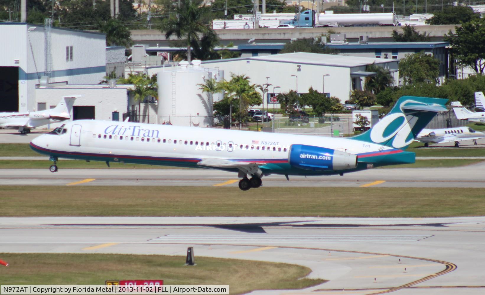N972AT, 2001 Boeing 717-200 C/N 55033, Air Tran 717-200