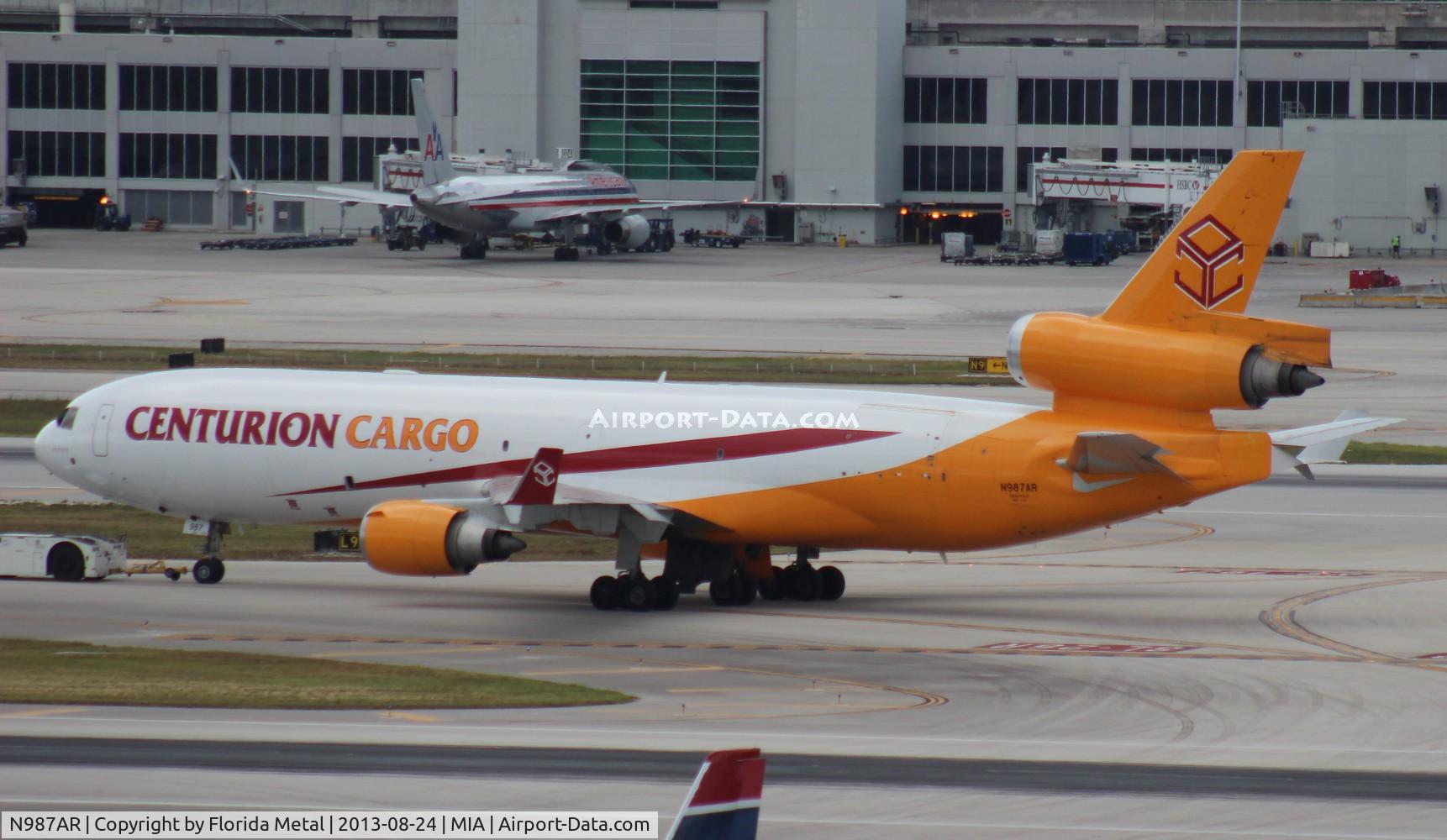 N987AR, 1991 McDonnell Douglas MD-11C (F)    . C/N 48427, Centurion MD-11F